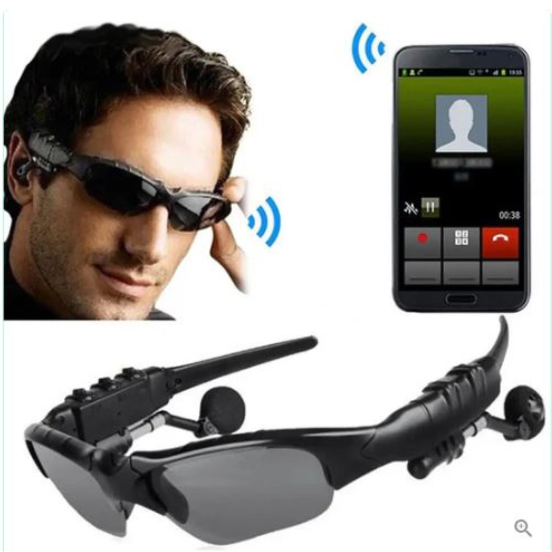 LENTES DE SOL CON BLUETOOTH 5.0 CON AUDIFONOS INALAMBRICO + ESTUCHE