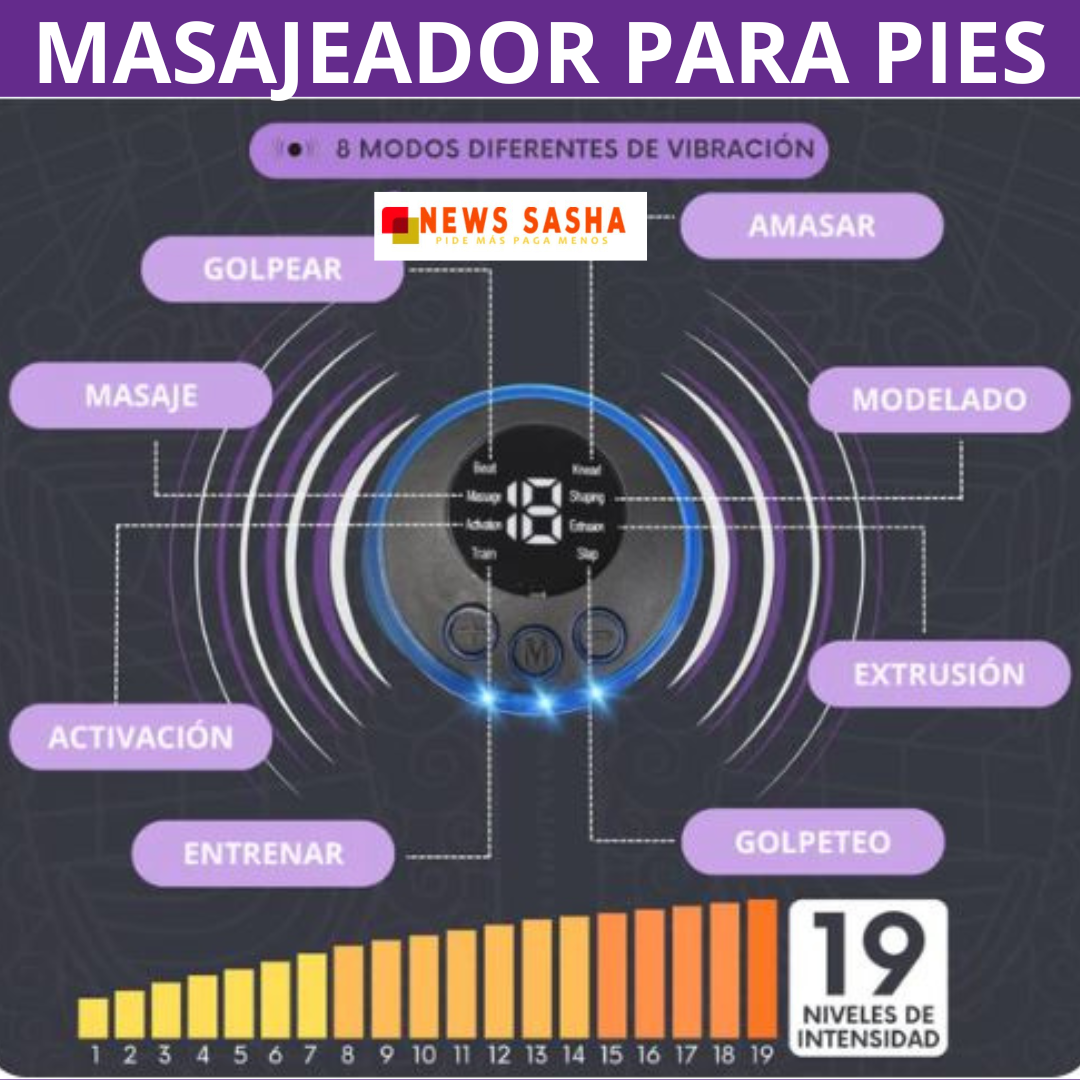 Masajeador Eléctrico de Pies - Ultimas Unidades 🤩