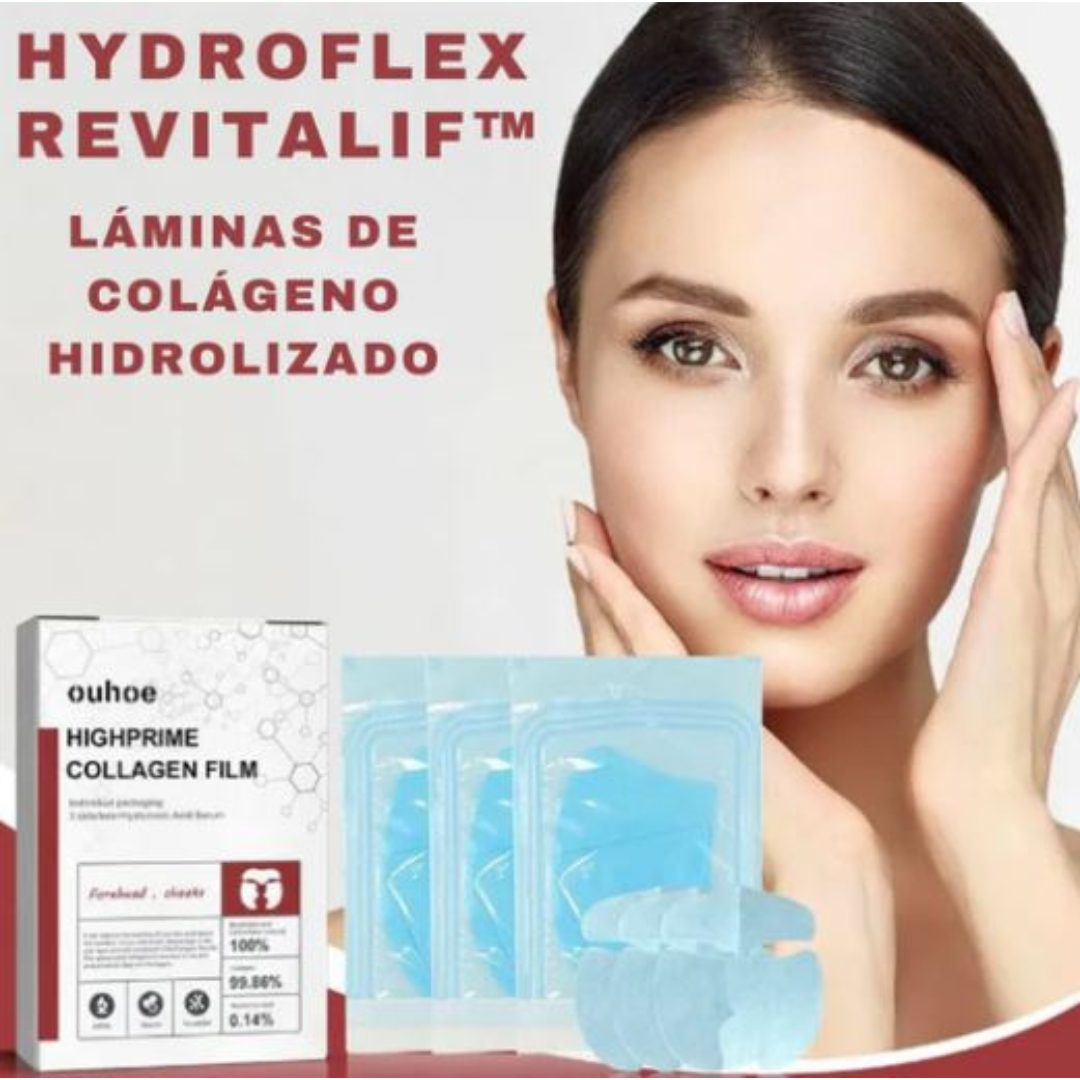 HYDROFLEX REVITALIF™ PARCHES DE COLÁGENO HIDROLIZADO | ENVIO GRATIS 🤩