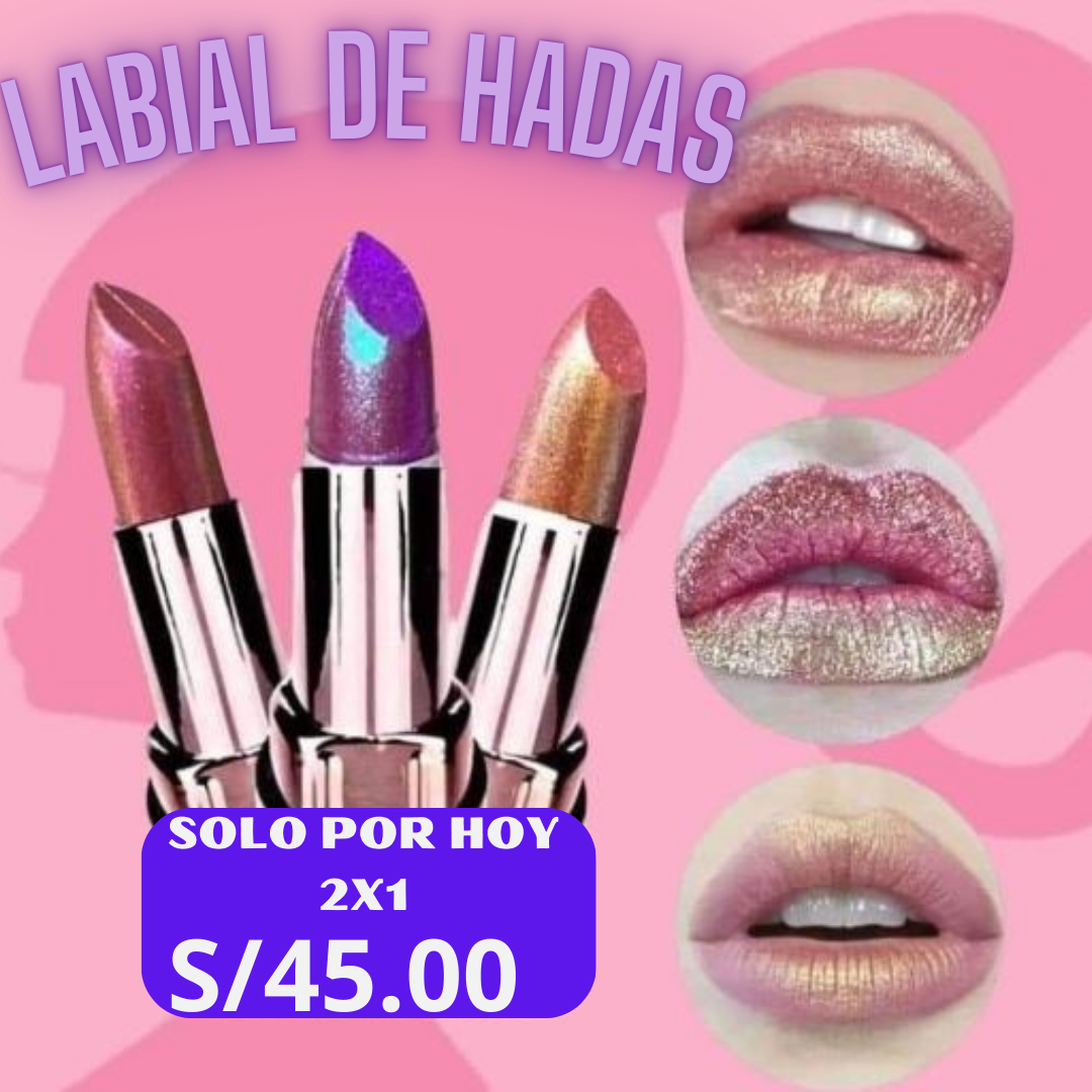 💋LABIAL DE HADAS 2X1™ | SOLO POR HOY 😍