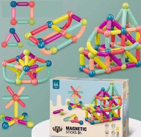 Set De Construcción Didáctico MagicBlock3D