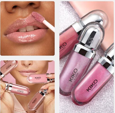 Labial Lipgloss 3D efecto glowing - KIKO MILANO™ | EDICION LIMITADA 🤩