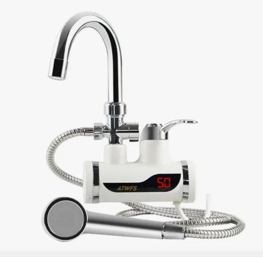 Grifo Eléctrico Calentador De Agua y Pantalla Digital+ Ducha® | ENVIO GRATIS 🎁